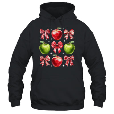 Red Coquette Bows Apple Picking Crew Apple Picking Season Shirt & Hoodie | teecentury