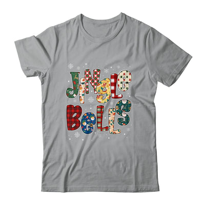 Red Plaid Jingle Bells Christmas Matching Family Men Women Shirt & Sweatshirt | teecentury