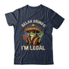 Relax Gringo I'm Legal Mexican Lizard Funny Immigration Shirt & Tank Top | teecentury