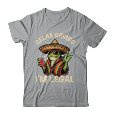 Relax Gringo I'm Legal Mexican Lizard Funny Immigration Shirt & Tank Top | teecentury