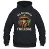 Relax Gringo I'm Legal Mexican Lizard Funny Immigration Shirt & Tank Top | teecentury