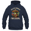 Relax Gringo I'm Legal Mexican Lizard Funny Immigration Shirt & Tank Top | teecentury