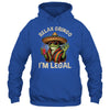 Relax Gringo I'm Legal Mexican Lizard Funny Immigration Shirt & Tank Top | teecentury