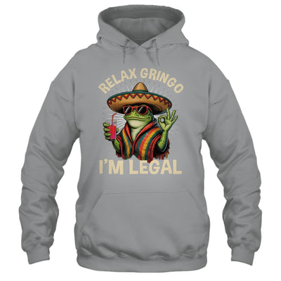 Relax Gringo I'm Legal Mexican Lizard Funny Immigration Shirt & Tank Top | teecentury