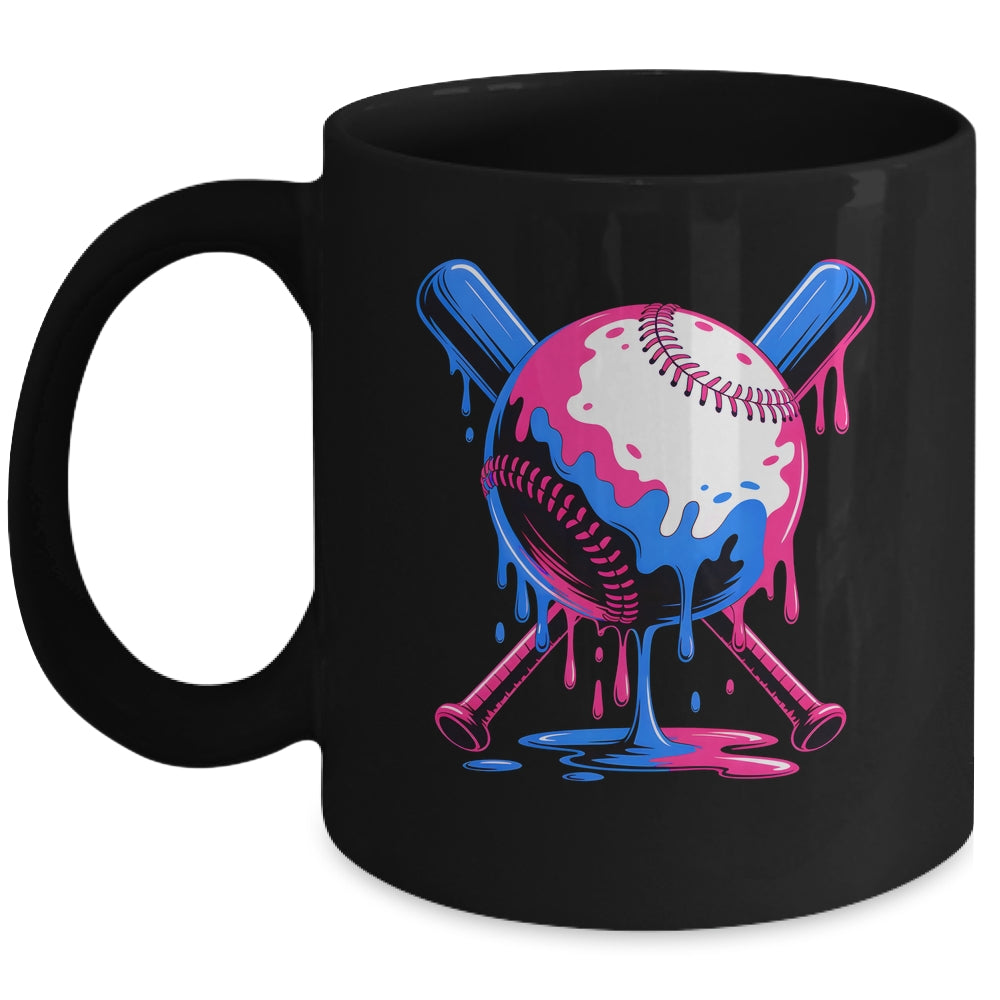 Respect The Drip Baseball Drip Boys Ice Cream Dripping Mug | teecentury