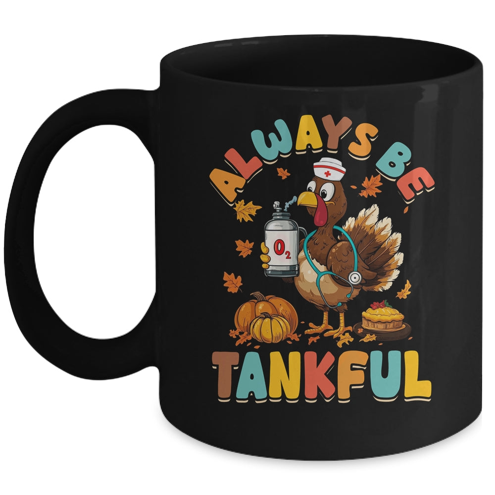 Respiratory Therapist Thanksgiving Nurse Autumn Fall Turkey Mug | teecentury