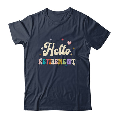 Retired 2024 Funny Hello Retirement For Women Groovy Shirt & Tank Top | teecentury