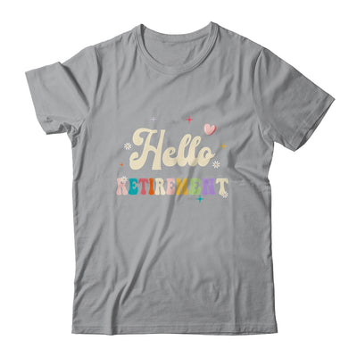 Retired 2024 Funny Hello Retirement For Women Groovy Shirt & Tank Top | teecentury