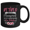 Retired Grandma Funny Retirement Retiring Mama Mug | teecentury