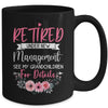 Retired Grandma Funny Retirement Retiring Mama Mug | teecentury