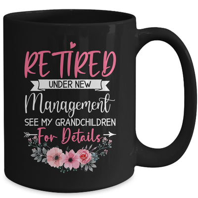 Retired Grandma Funny Retirement Retiring Mama Mug | teecentury