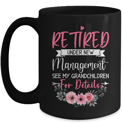 Retired Grandma Funny Retirement Retiring Mama Mug | teecentury