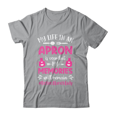 Retired Lunch Lady Cafeteria School Food Service Retirement Shirt & Tank Top | teecentury