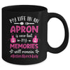 Retired Lunch Lady Cafeteria School Food Service Retirement Mug | teecentury