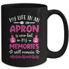 Retired Lunch Lady Cafeteria School Food Service Retirement Mug | teecentury