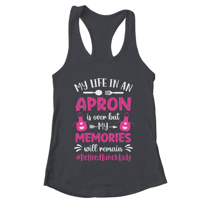 Retired Lunch Lady Cafeteria School Food Service Retirement Shirt & Tank Top | teecentury