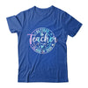 Retired Teacher Class Of 2025 Tie Dye Retirement School Shirt & Tank Top | teecentury