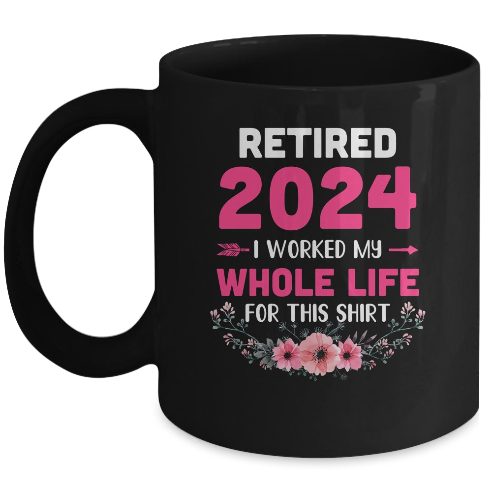 Retired Chick Mug, Funny Women Retirement Party Coffee Mugs