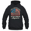 Retirement 2025 Retired Not My Problem Anymore American Flag Shirt & Hoodie | teecentury