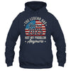 Retirement 2025 Retired Not My Problem Anymore American Flag Shirt & Hoodie | teecentury