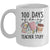 Retro 100 Days Doing Teacher Stuff Funny Teacher Life Mug | teecentury