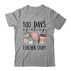 Retro 100 Days Doing Teacher Stuff Funny Teacher Life Shirt & Hoodie | teecentury