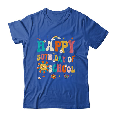 Retro 50 Days Of School 50th Day Of School Groovy Shirt & Hoodie | teecentury