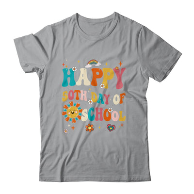 Retro 50 Days Of School 50th Day Of School Groovy Shirt & Hoodie | teecentury