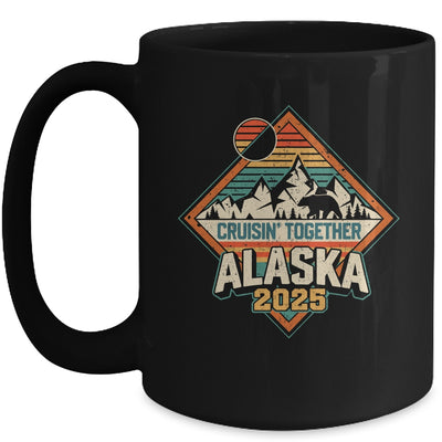 Retro Alaska Cruise 2025 Cruisin Together Vacation Family Mug | teecentury