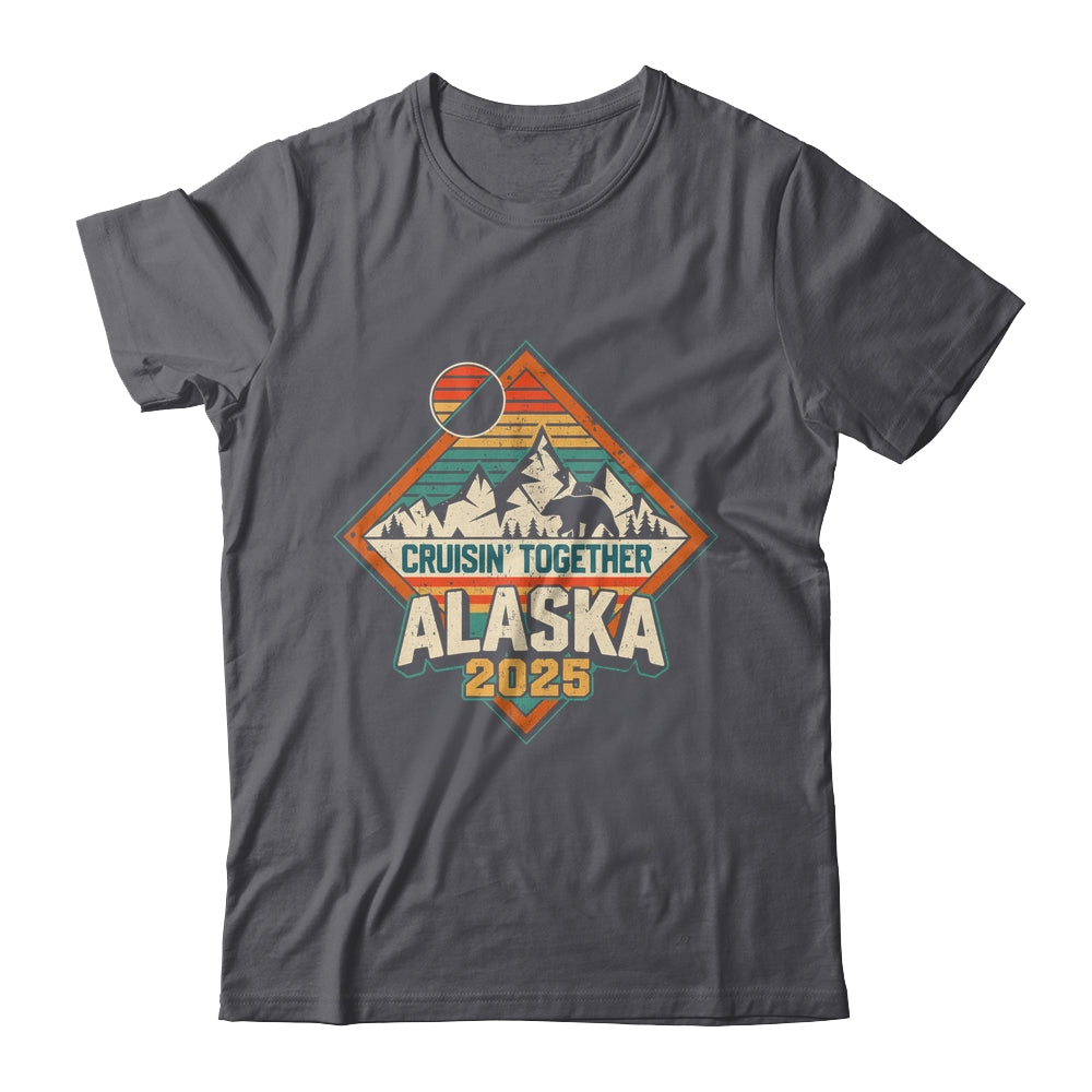 Retro Alaska Cruise 2025 Cruisin Together Vacation Family Shirt & Hoodie | teecentury