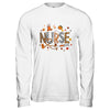 Retro Autumn Pumpkin Fall Nurse Life Thanksgiving Nurse Shirt & Hoodie | teecentury