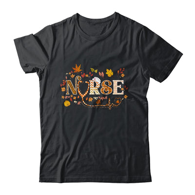 Retro Autumn Pumpkin Fall Nurse Life Thanksgiving Nursing Shirt & Hoodie | teecentury