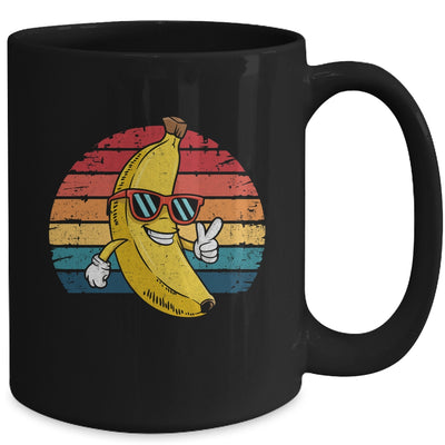 Retro Banana Novelty Fun For Men Women Kids Banana Lover Mug | teecentury