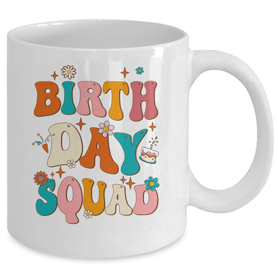 Retro Birthday Squad For Kids Girls Women Birthday Party Mug | teecentury