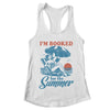 Retro Book Girl Summer Vacation Funny Reader Bookish Shirt & Tank Top | teecentury