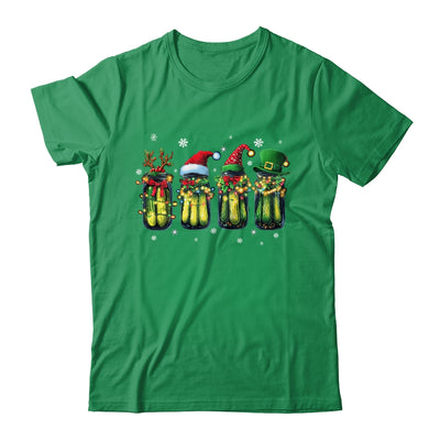 Retro Canned Pickles Christmas Light Homemade Pickle Jar Shirt & Sweatshirt | teecentury