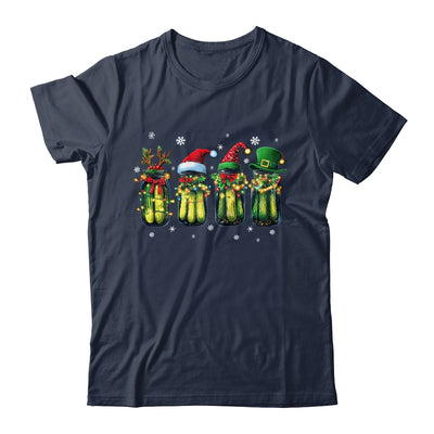 Retro Canned Pickles Christmas Light Homemade Pickle Jar Shirt & Sweatshirt | teecentury