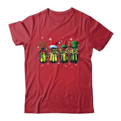 Retro Canned Pickles Christmas Light Homemade Pickle Jar Shirt & Sweatshirt | teecentury