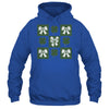 Retro Checkered St Patrick's Day Coquette Lucky Shamrock Shirt & Tank Top | teecentury