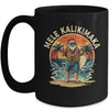 Retro Christmas Surf Mele Kalikimaka Santa Claus Hawaii Mug | teecentury