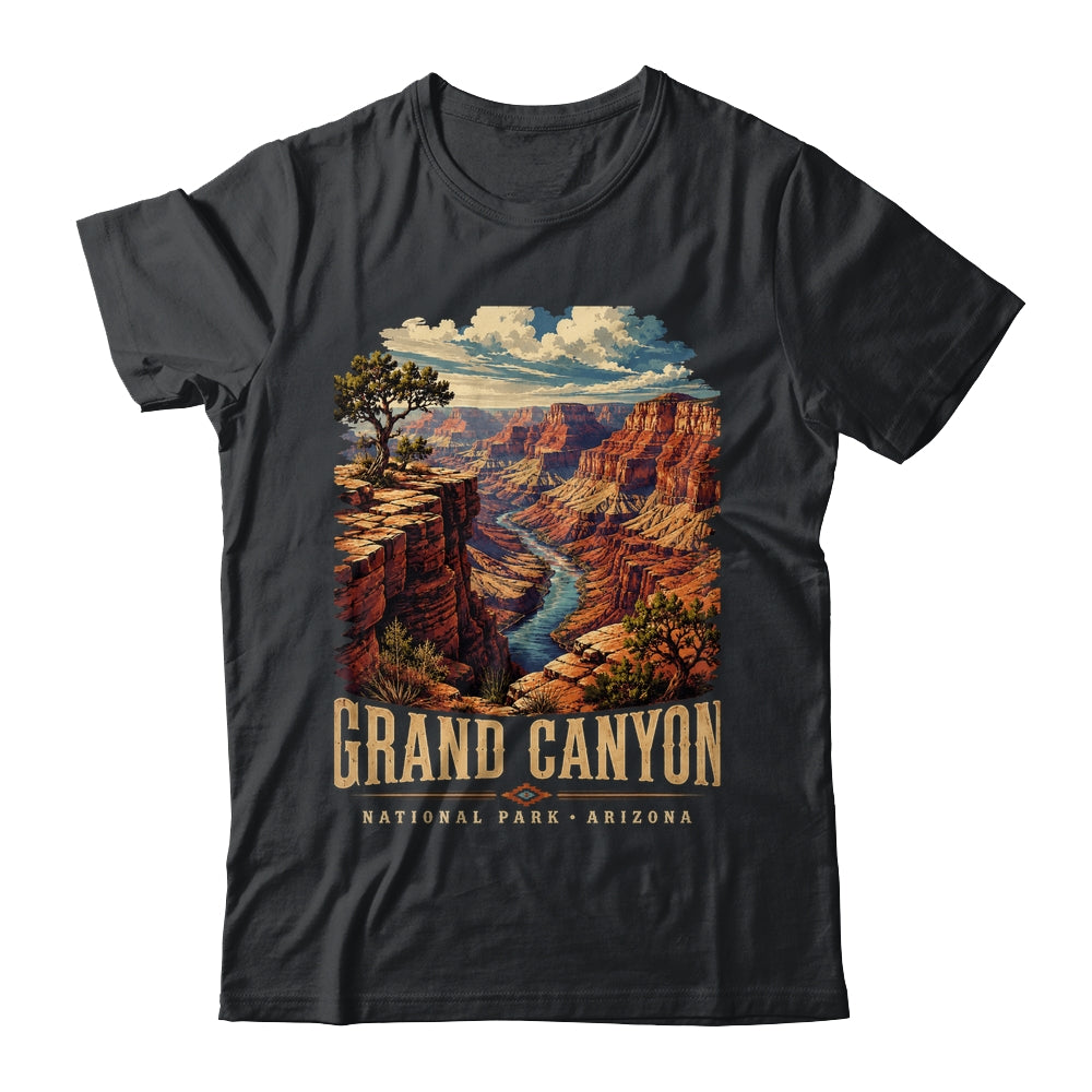 Retro Classic Grand Canyon National Park Souvenir Travel Shirt & Tank Top | teecentury