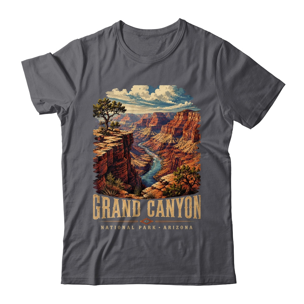 Retro Classic Grand Canyon National Park Souvenir Travel Shirt & Tank Top | teecentury