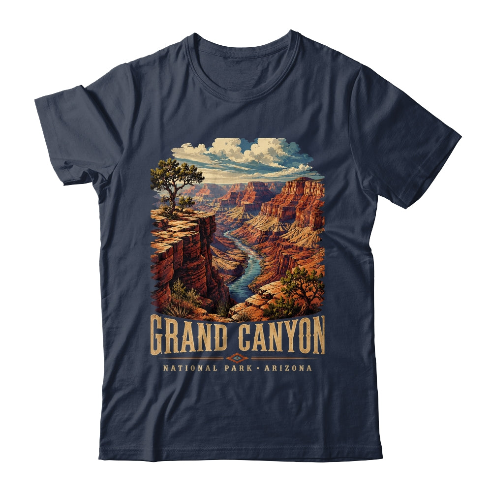 Retro Classic Grand Canyon National Park Souvenir Travel Shirt & Tank Top | teecentury
