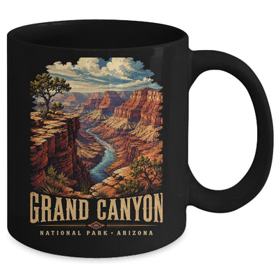 Retro Classic Grand Canyon National Park Souvenir Travel Mug | teecentury