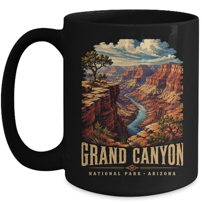 Retro Classic Grand Canyon National Park Souvenir Travel Mug | teecentury