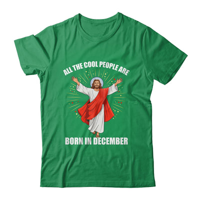 Retro Cool People Are Born In December Christian Christmas Shirt & Hoodie | teecentury
