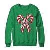 Retro Coquette Bow Candy Cane Christmas Season Women Girl Shirt & Sweatshirt | teecentury