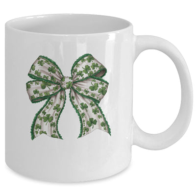 Retro Coquette St Patrick's Day St Patty's Day Lucky Shamrock Mug | teecentury