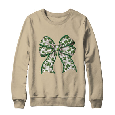 Retro Coquette St Patrick's Day St Patty's Day Lucky Shamrock Shirt & Sweatshirt | teecentury