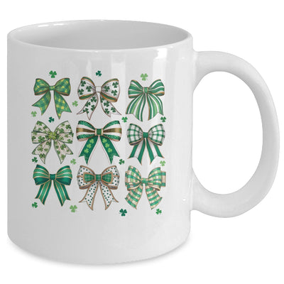Retro Coquette St Patricks Day St Patty's Day Lucky Shamrock Mug | teecentury